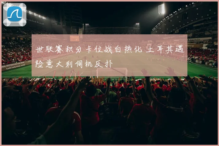 世联赛积分卡位战白热化 土耳其遇险意大利伺机反扑