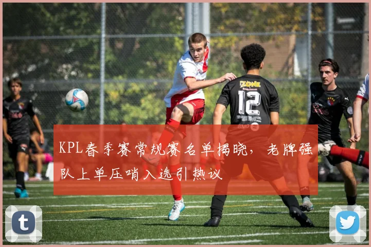 KPL春季赛常规赛名单揭晓,老牌强队上单压哨入选引热议
